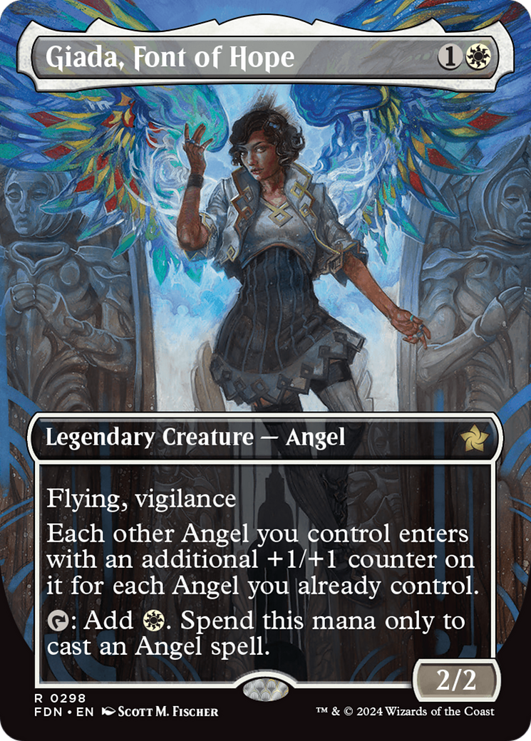 Magic: The Gathering - Giada, Font of Hope Foil - Foundations