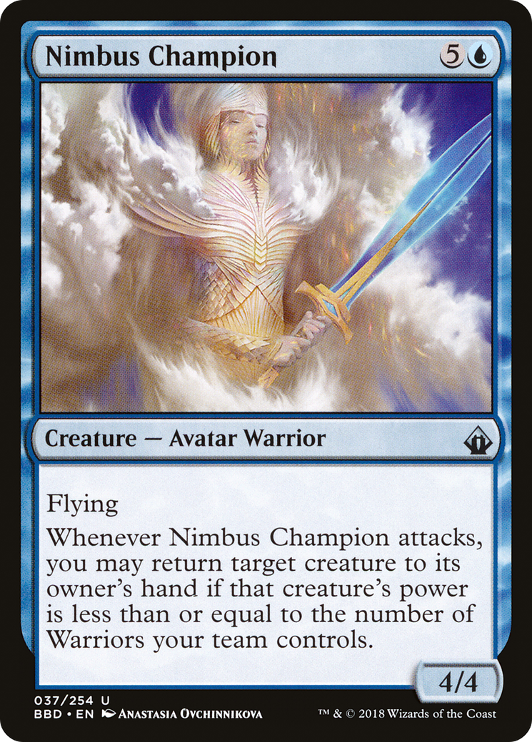 Magic: The Gathering - Nimbus Champion Foil - Battlebond