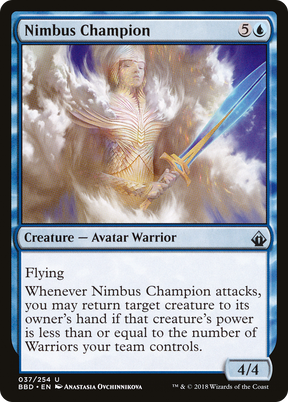 Magic: The Gathering - Nimbus Champion Foil - Battlebond