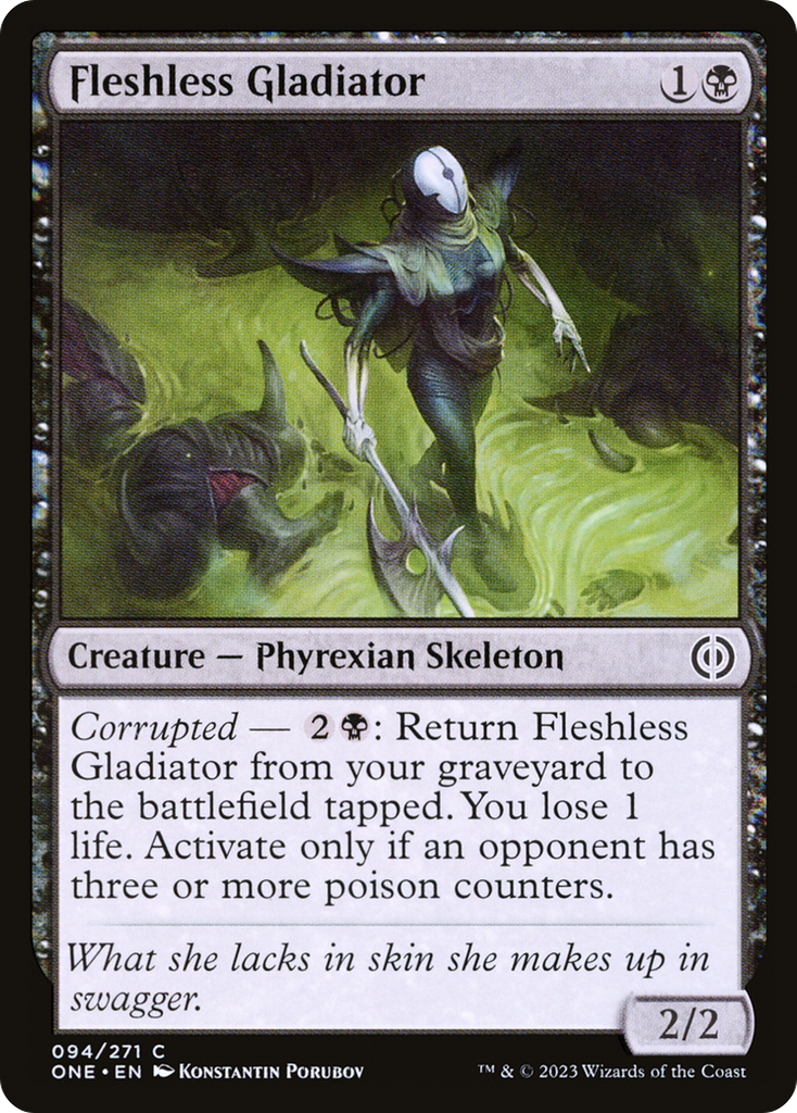 Magic: The Gathering - Fleshless Gladiator - Phyrexia: All Will Be One