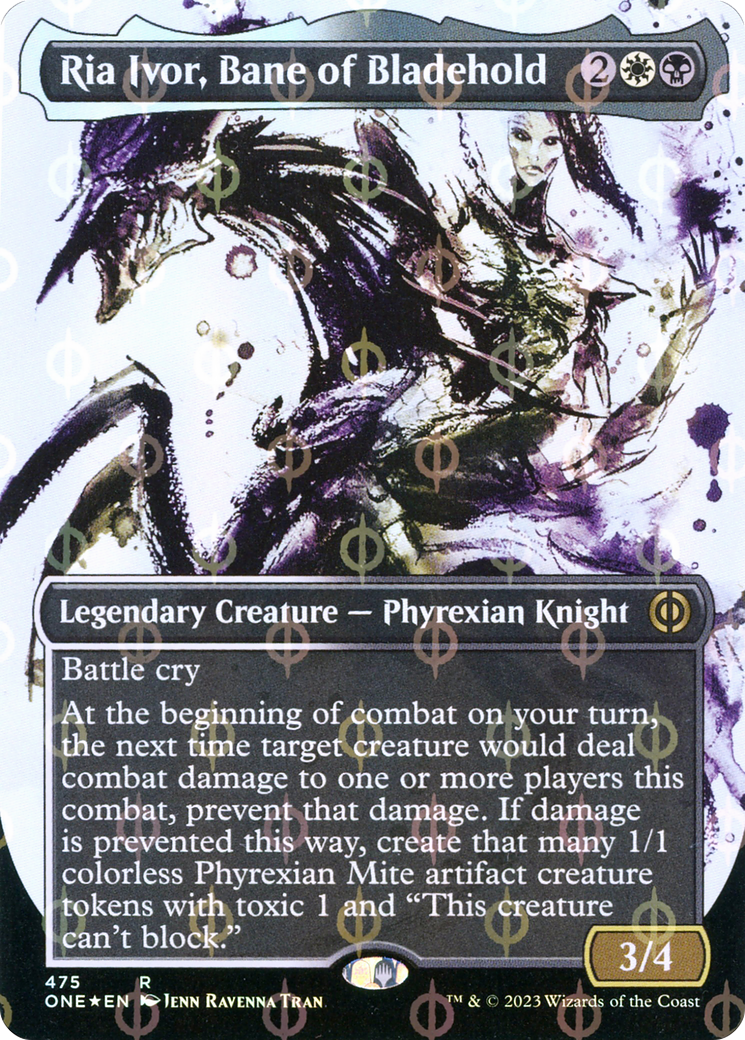 Magic: The Gathering - Ria Ivor, Bane of Bladehold Foil - Phyrexia: All Will Be One