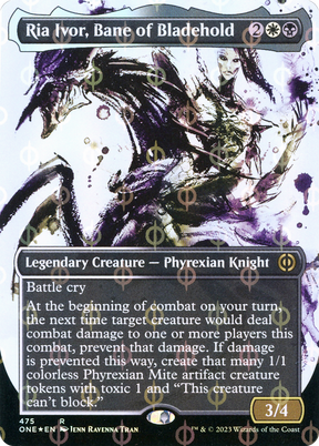 Magic: The Gathering - Ria Ivor, Bane of Bladehold Foil - Phyrexia: All Will Be One