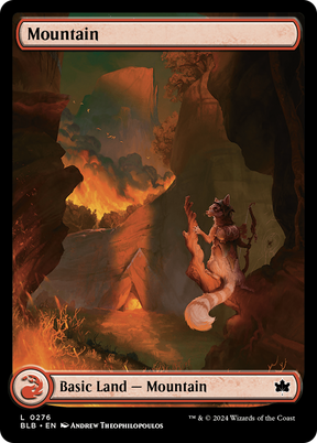 Magic: The Gathering - Mountain #276 Foil - Bloomburrow