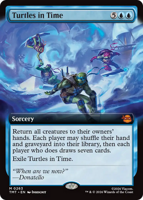 Magic: The Gathering - Turtles in Time Foil - Teenage Mutant Ninja Turtles