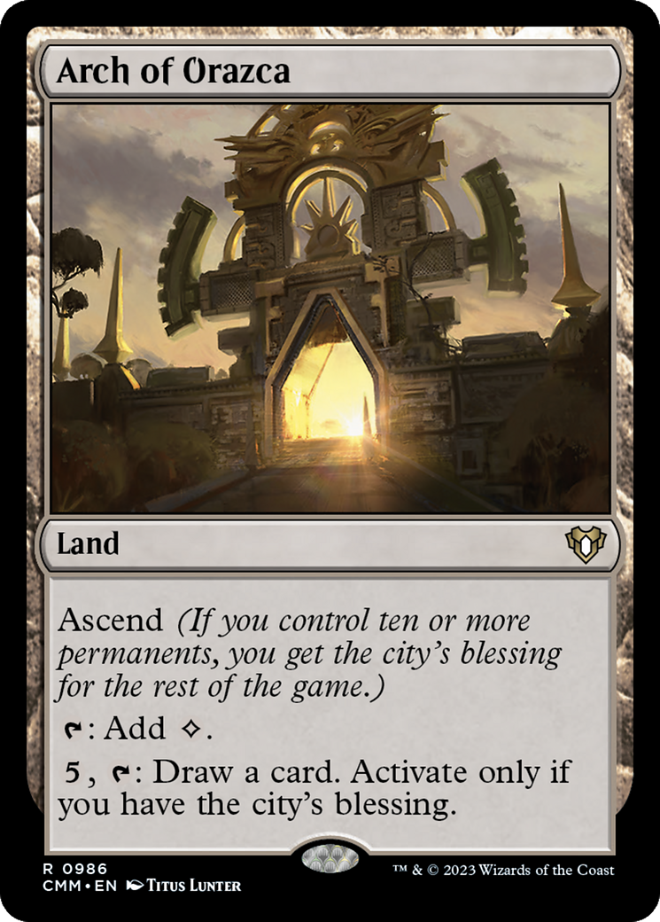 Magic: The Gathering - Arch of Orazca - Commander Masters