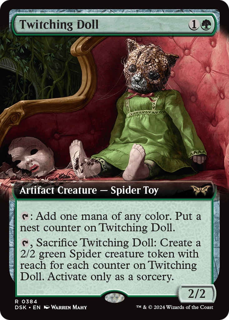 Magic: The Gathering - Twitching Doll Foil - Duskmourn: House of Horror