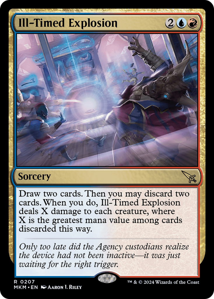 Magic: The Gathering - Ill-Timed Explosion - Murders at Karlov Manor