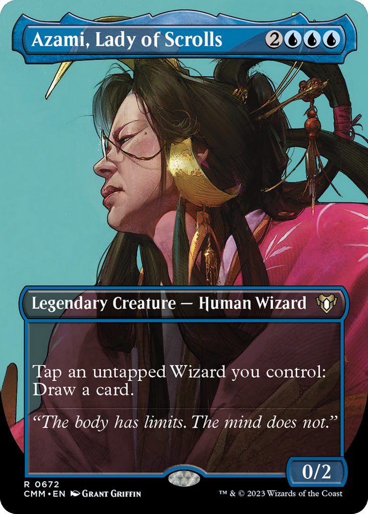 Magic: The Gathering - Azami, Lady of Scrolls - Commander Masters