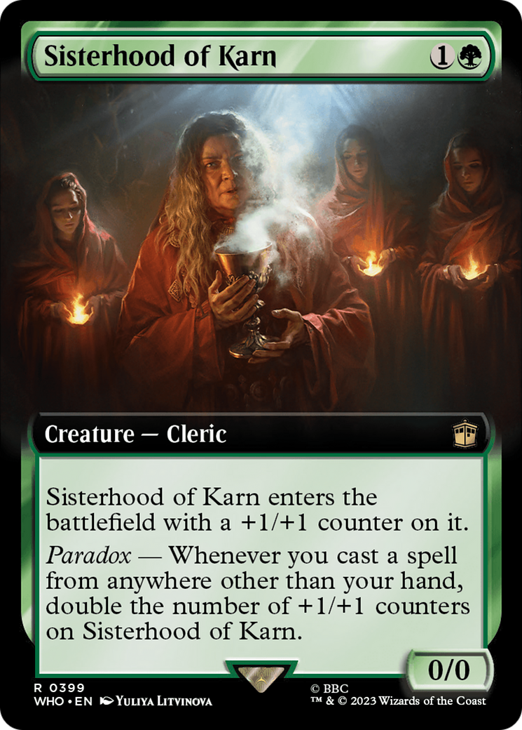 Magic: The Gathering - Sisterhood of Karn Foil - Doctor Who