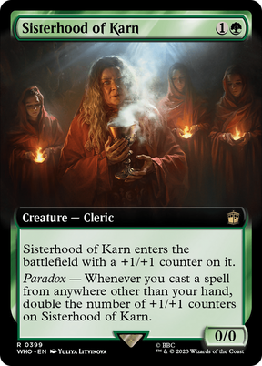 Magic: The Gathering - Sisterhood of Karn Foil - Doctor Who