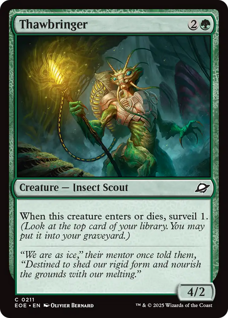 Magic: The Gathering - Thawbringer - Edge of Eternities