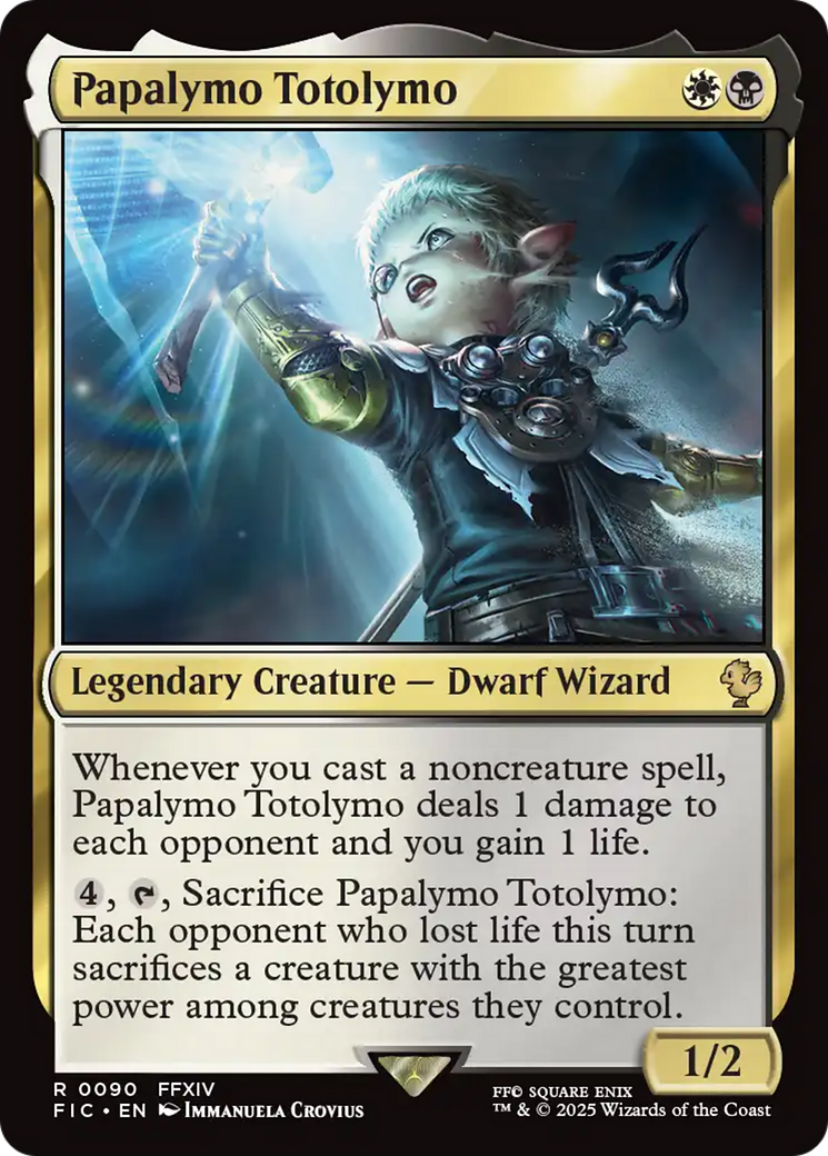 Magic: The Gathering - Papalymo Totolymo - Final Fantasy Commander