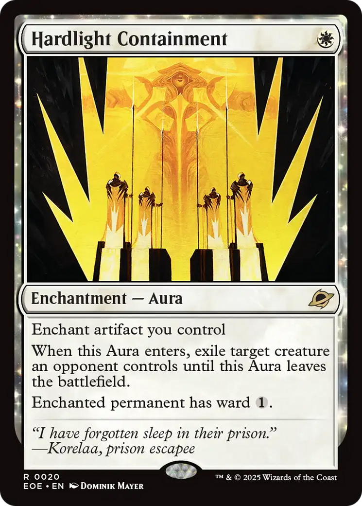 Magic: The Gathering - Hardlight Containment Foil - Edge of Eternities