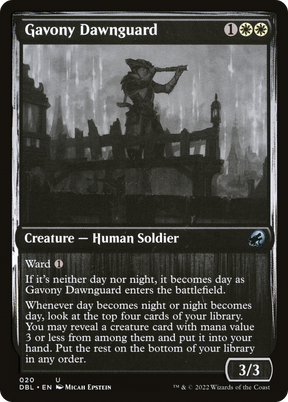 Magic: The Gathering - Gavony Dawnguard - Innistrad: Double Feature