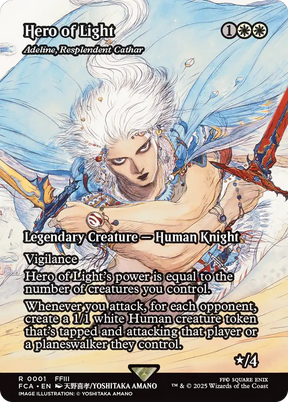 Magic: The Gathering - Adeline, Resplendent Cathar - Final Fantasy: Through the Ages