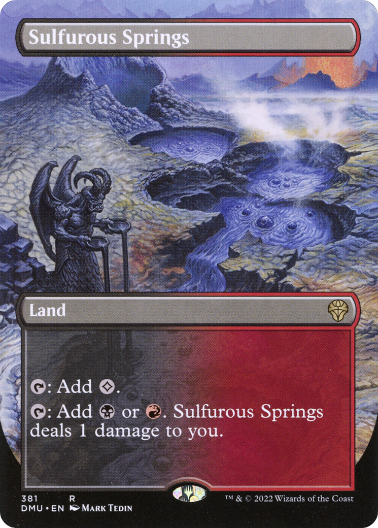 Magic: The Gathering - Sulfurous Springs Foil - Dominaria United