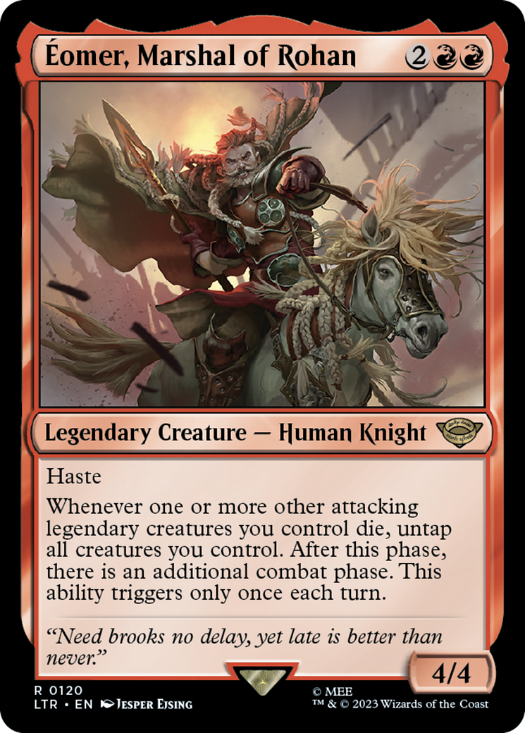 Magic: The Gathering - Éomer, Marshal of Rohan - The Lord of the Rings: Tales of Middle-earth
