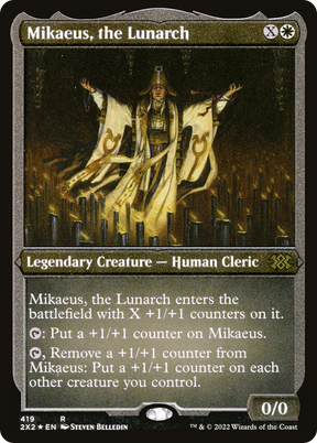 Magic: The Gathering - Mikaeus, the Lunarch Foil - Double Masters 2022