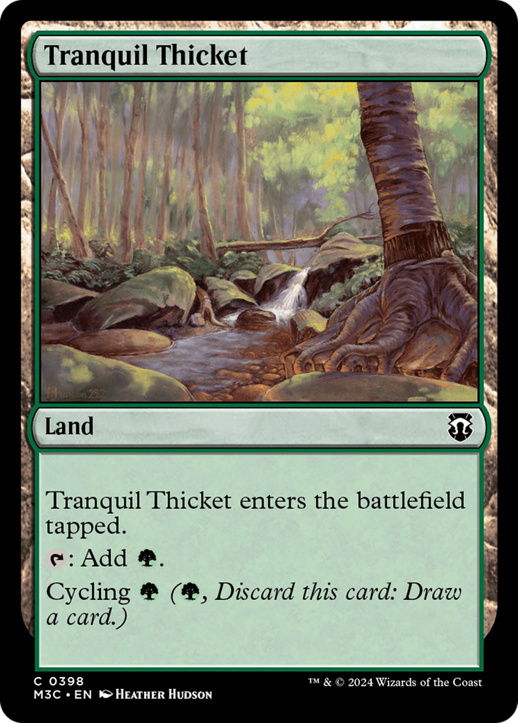 Magic: The Gathering - Tranquil Thicket - Modern Horizons 3 Commander