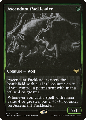 Magic: The Gathering - Ascendant Packleader Foil - Innistrad: Double Feature