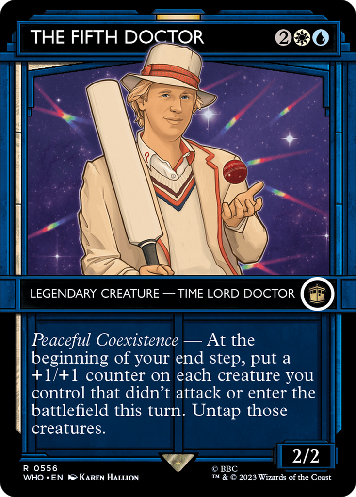 Magic: The Gathering - The Fifth Doctor Foil - Doctor Who
