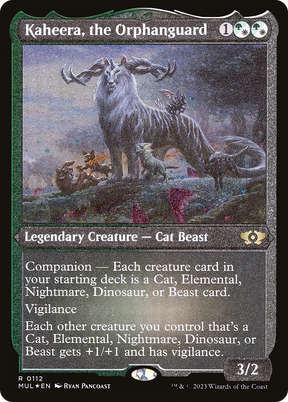 Magic: The Gathering - Kaheera, the Orphanguard Foil - Multiverse Legends