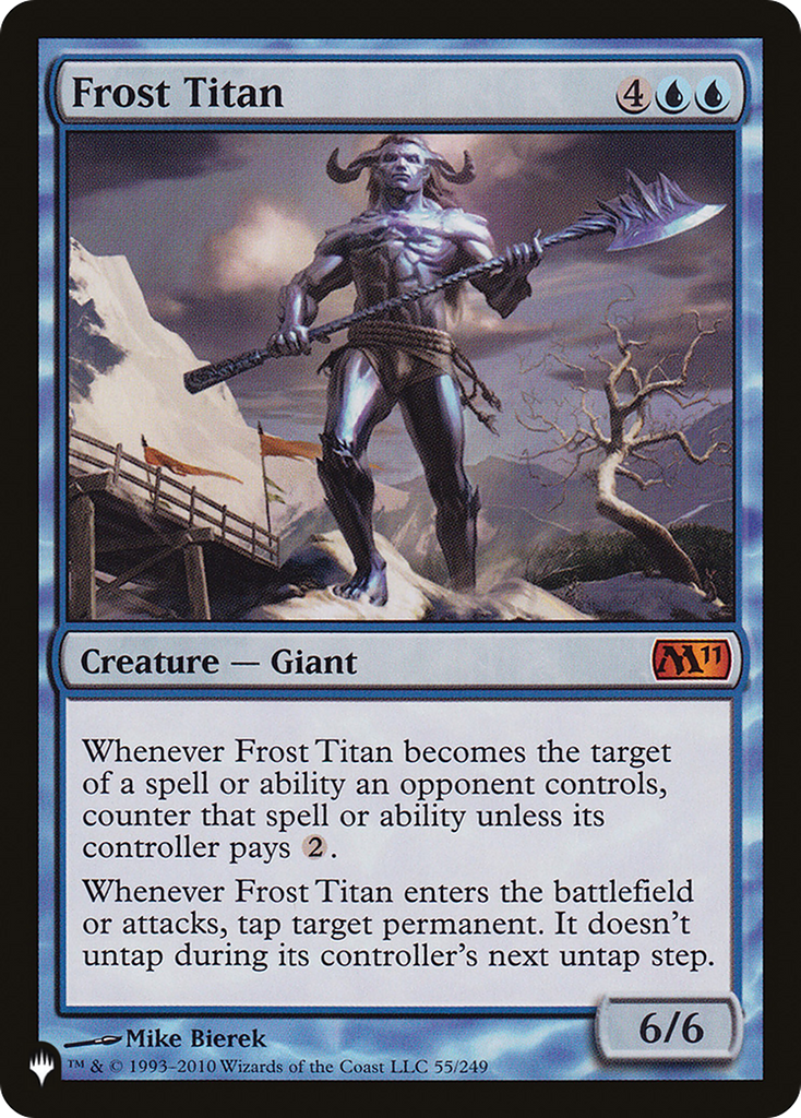 Magic: The Gathering - Frost Titan - The List