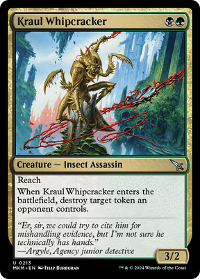 Magic: The Gathering - Kraul Whipcracker - Murders at Karlov Manor