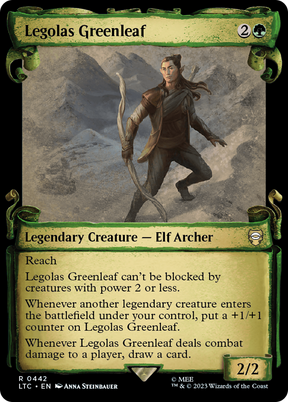 Magic: The Gathering - Legolas Greenleaf - Tales of Middle-earth Commander