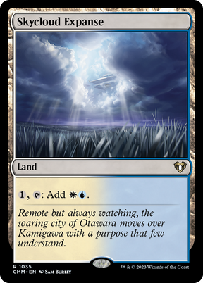 Magic: The Gathering - Skycloud Expanse - Commander Masters