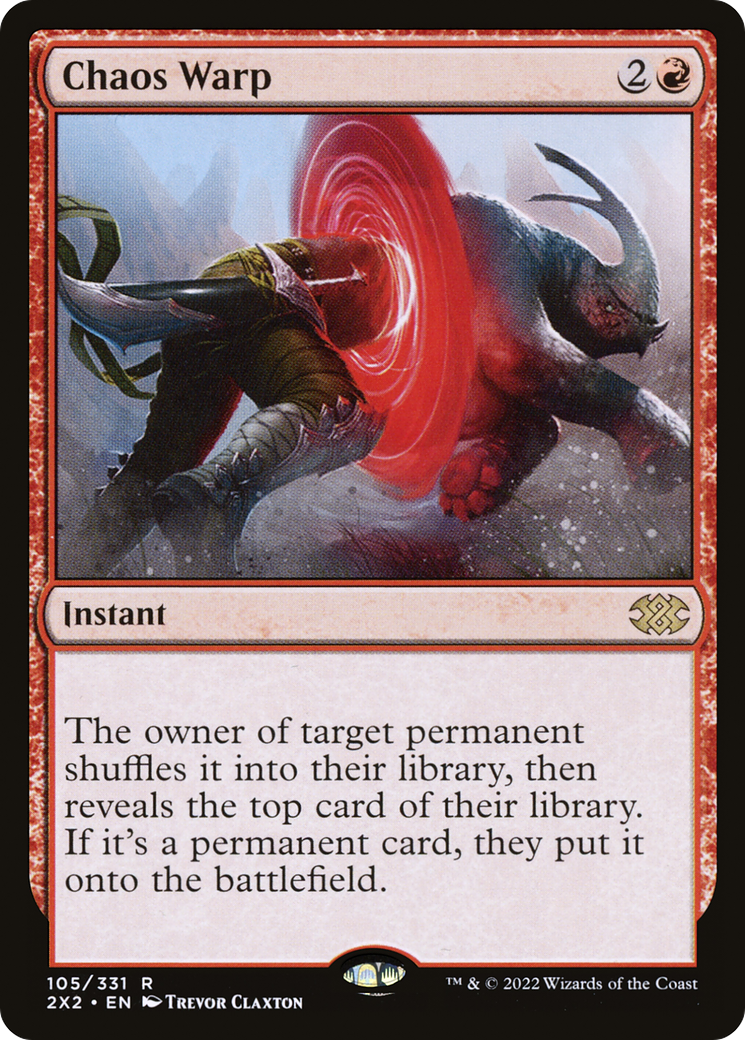 Magic: The Gathering - Chaos Warp - Double Masters 2022