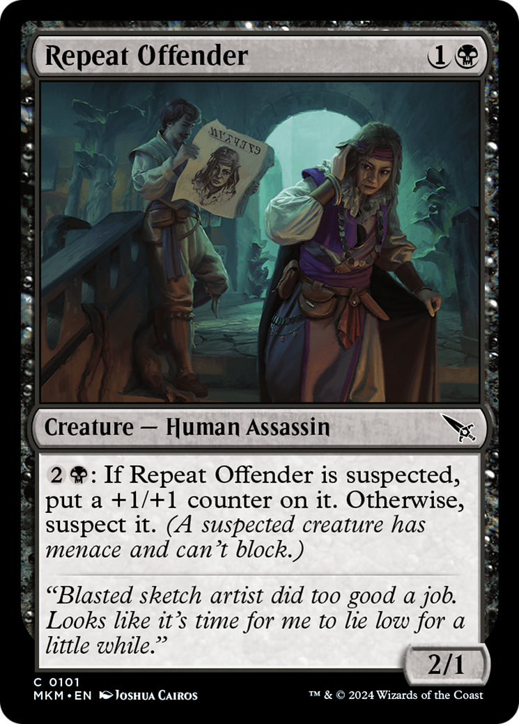 Magic: The Gathering - Repeat Offender Foil - Murders at Karlov Manor