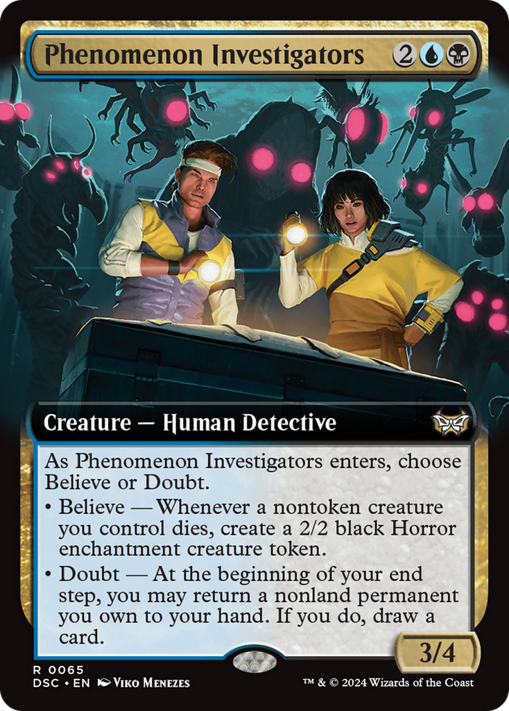 Magic: The Gathering - Phenomenon Investigators - Duskmourn: House of Horror Commander