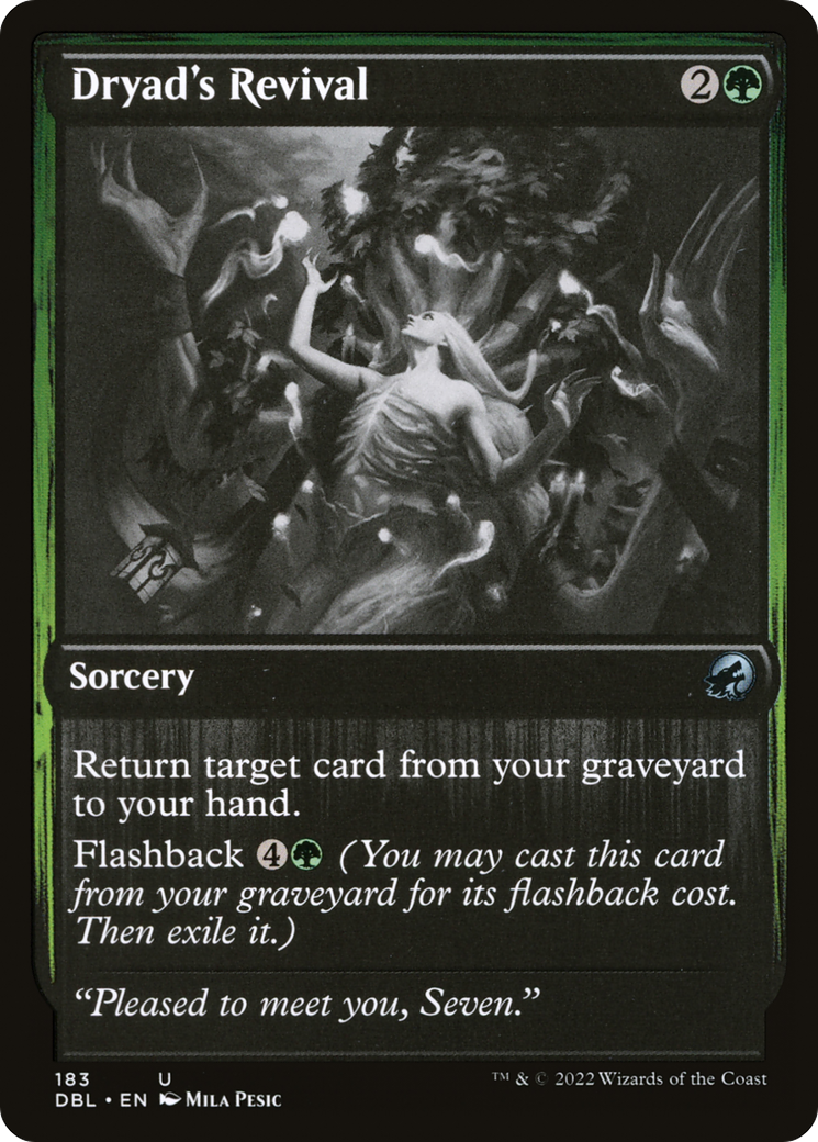 Magic: The Gathering - Dryad's Revival - Innistrad: Double Feature