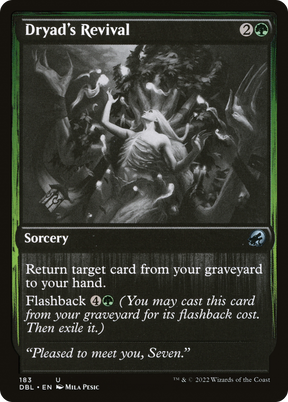 Magic: The Gathering - Dryad's Revival Foil - Innistrad: Double Feature