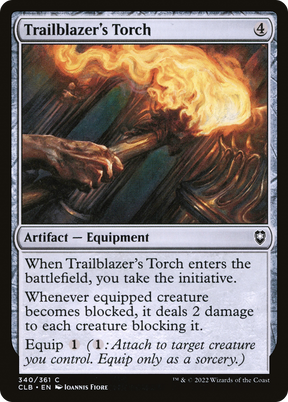 Magic: The Gathering - Trailblazer's Torch - Commander Legends: Battle for Baldur's Gate
