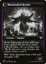 Magic: The Gathering - Restless Bloodseeker // Bloodsoaked Reveler Foil - Innistrad: Double Feature