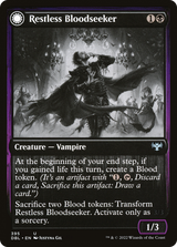 Magic: The Gathering - Restless Bloodseeker // Bloodsoaked Reveler Foil - Innistrad: Double Feature