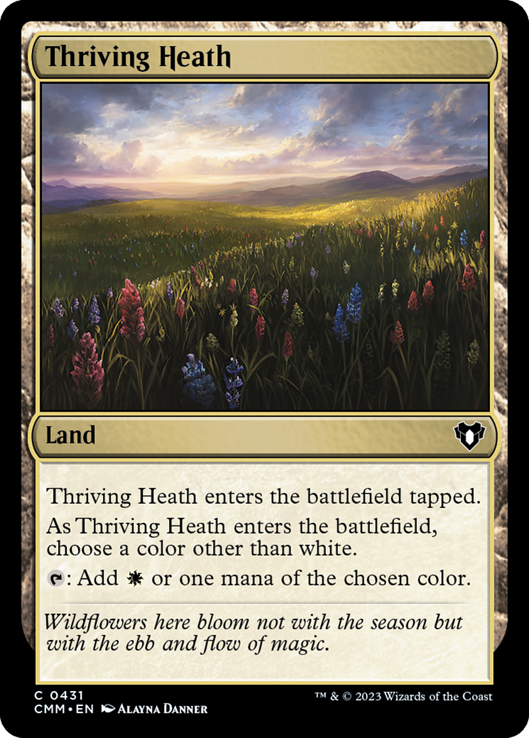 Magic: The Gathering - Thriving Heath - Commander Masters