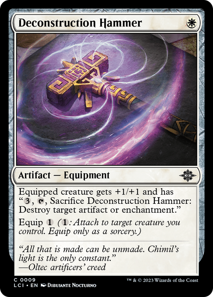 Magic: The Gathering - Deconstruction Hammer - The Lost Caverns of Ixalan