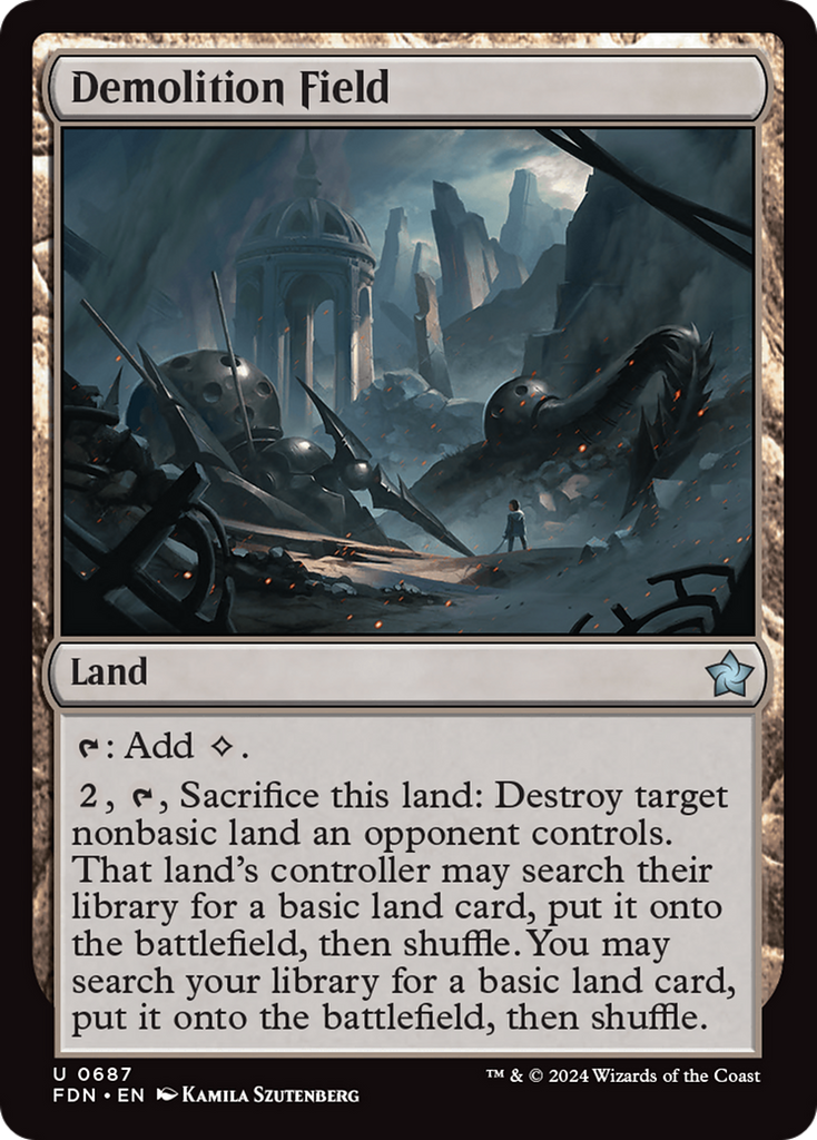 Magic: The Gathering - Demolition Field - Foundations