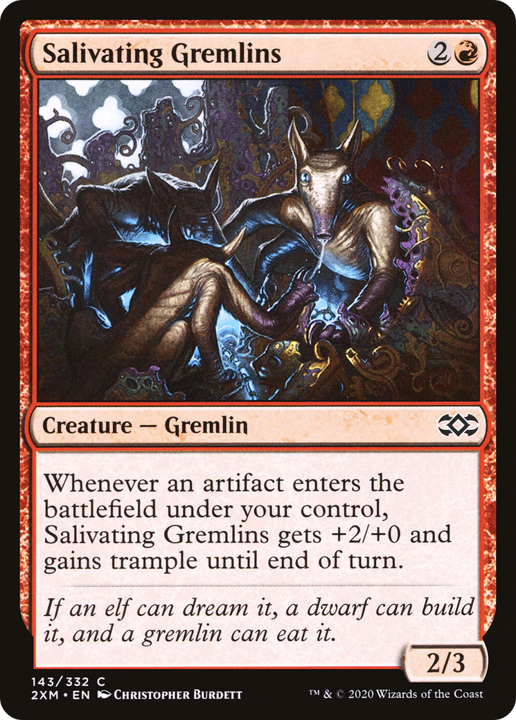 Magic: The Gathering - Salivating Gremlins Foil - Double Masters