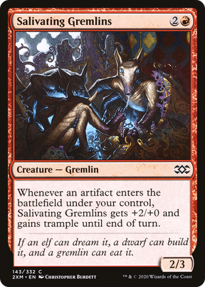 Magic: The Gathering - Salivating Gremlins Foil - Double Masters