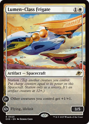 Magic: The Gathering - Lumen-Class Frigate - Edge of Eternities