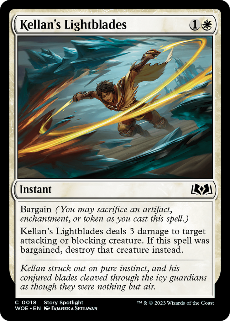 Magic: The Gathering - Kellan's Lightblades - Wilds of Eldraine