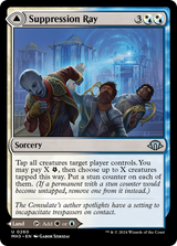 Magic: The Gathering - Suppression Ray // Orderly Plaza Foil - Modern Horizons 3