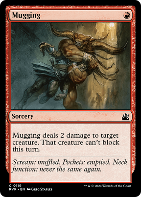 Magic: The Gathering - Mugging Foil - Ravnica Remastered