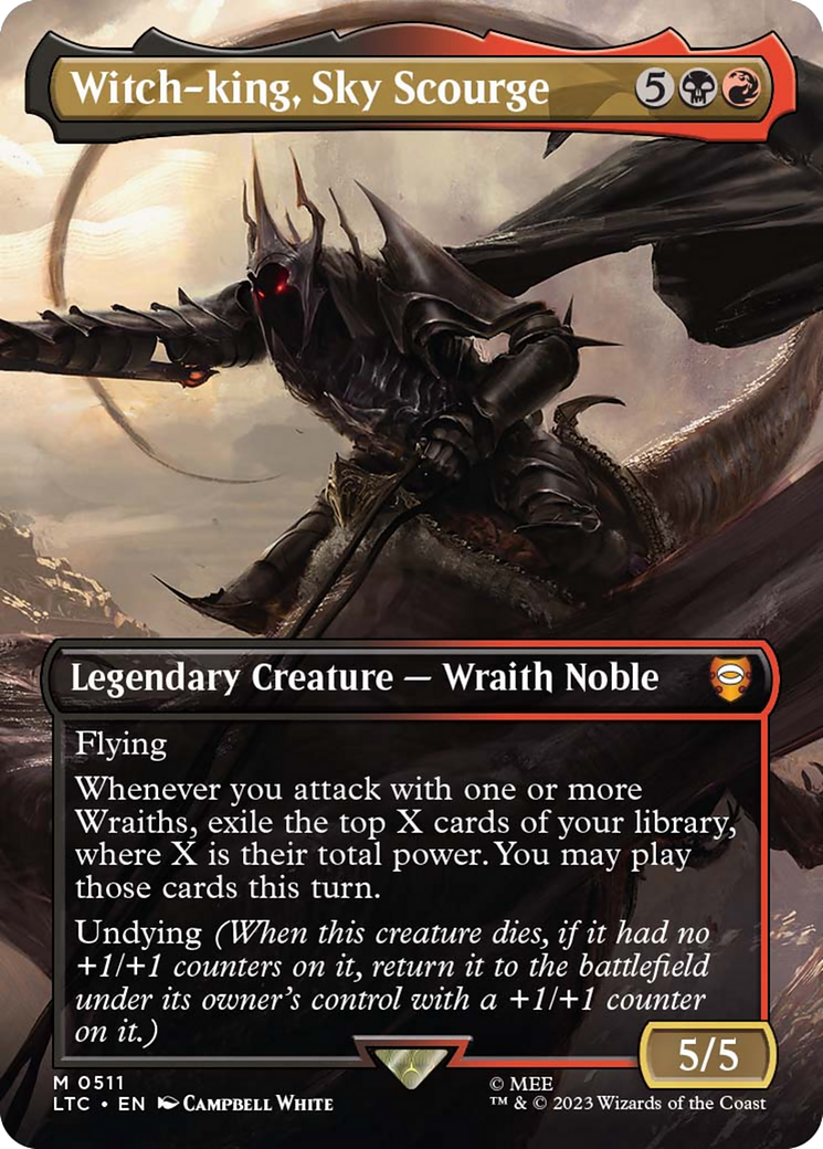 Magic: The Gathering - Witch-king, Sky Scourge - Tales of Middle-earth Commander