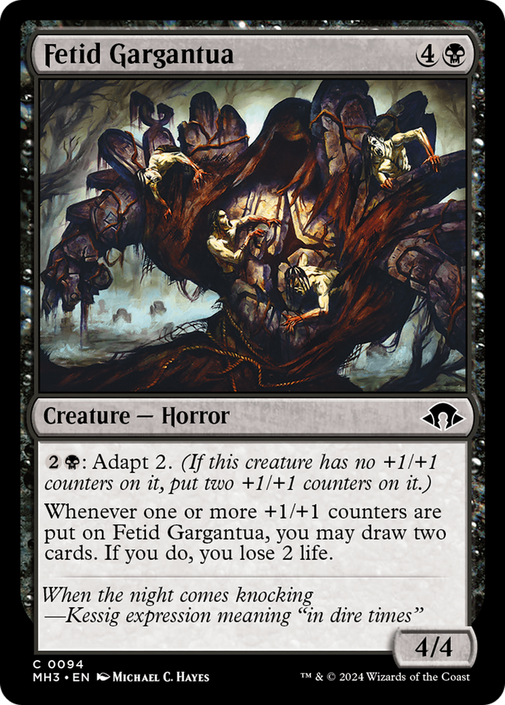 Magic: The Gathering - Fetid Gargantua Foil - Modern Horizons 3