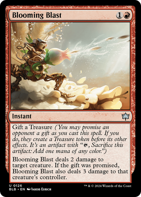 Magic: The Gathering - Blooming Blast Foil - Bloomburrow